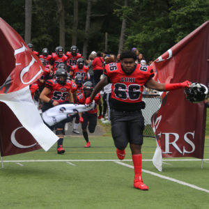 Homecoming football player