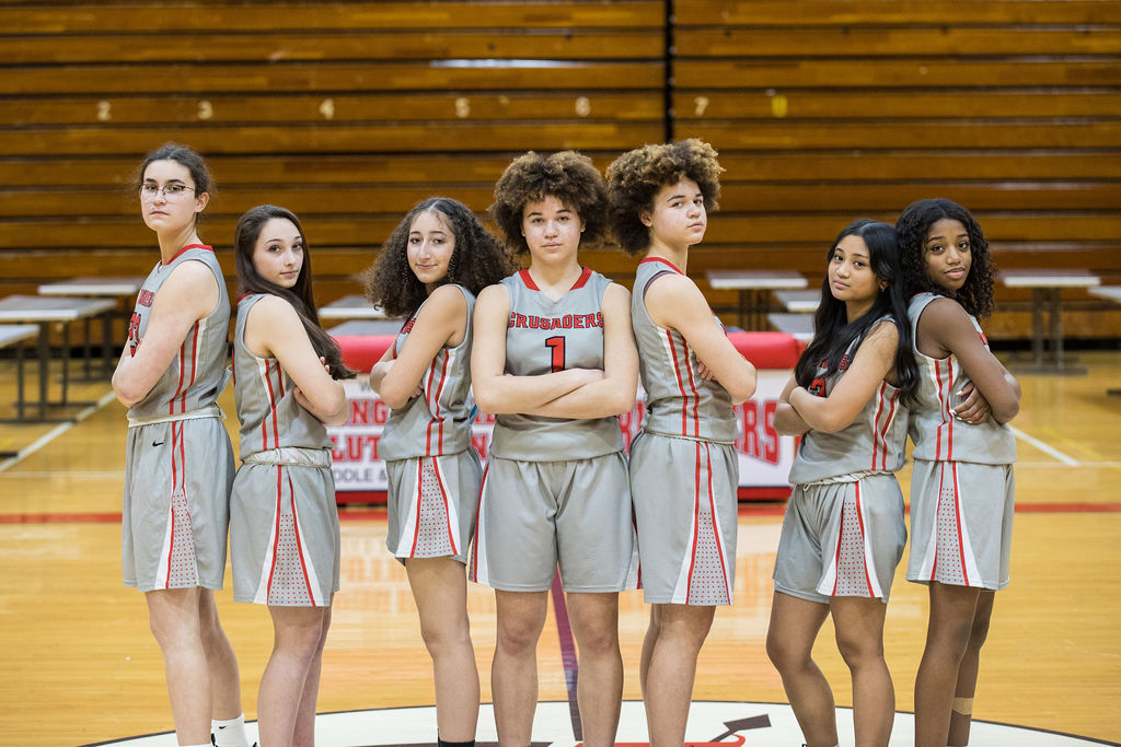 Girls Junior Varsity Basketball team