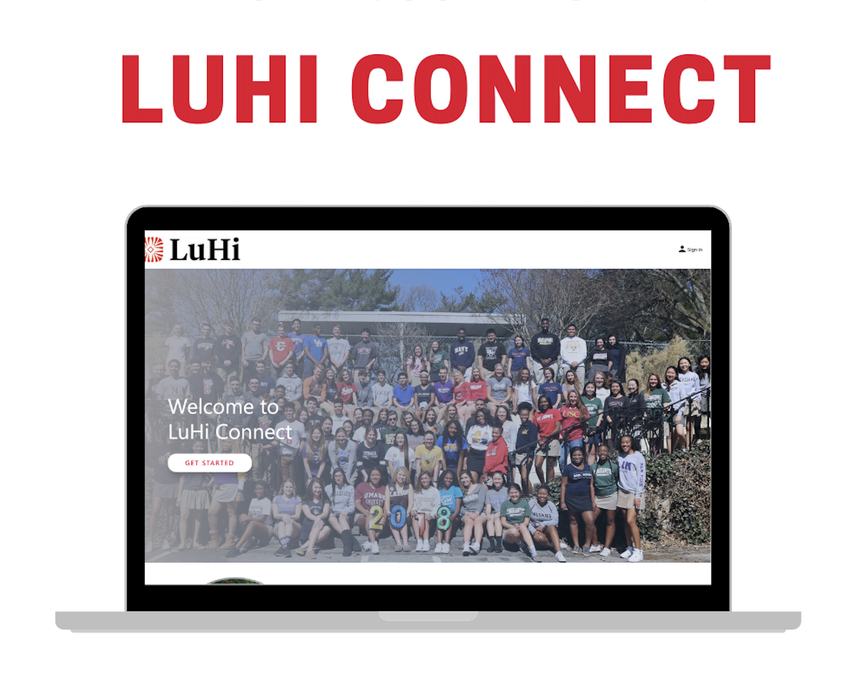 LuHi Connect Logo Image