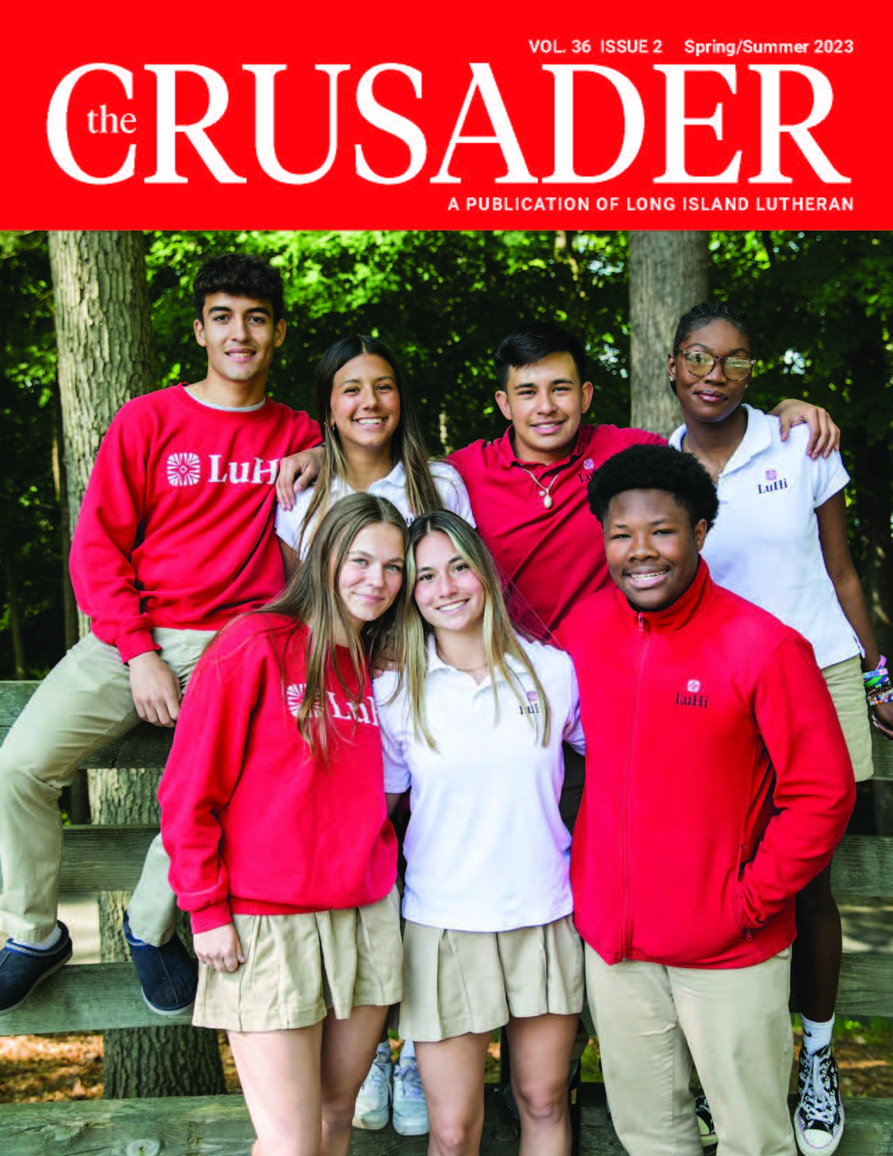 LuHi Crusader Magazine Cover