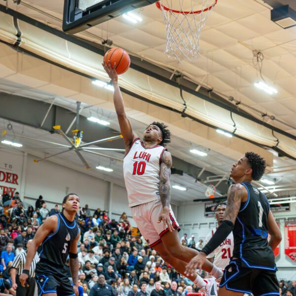 Basketball player scoring