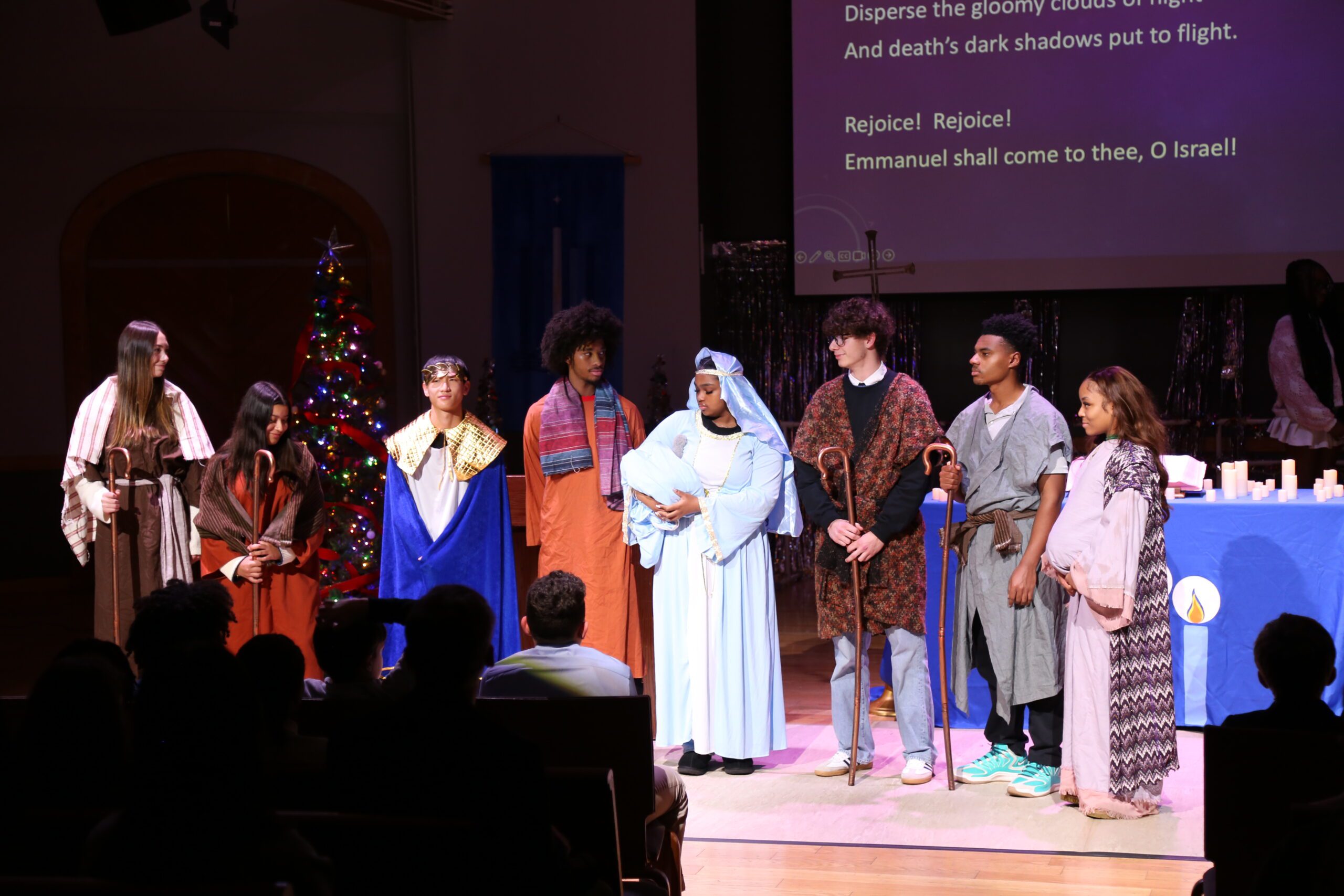 Live Nativity performed by Applied Christianity students