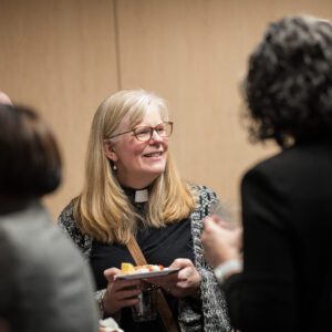 candid picture of women talking