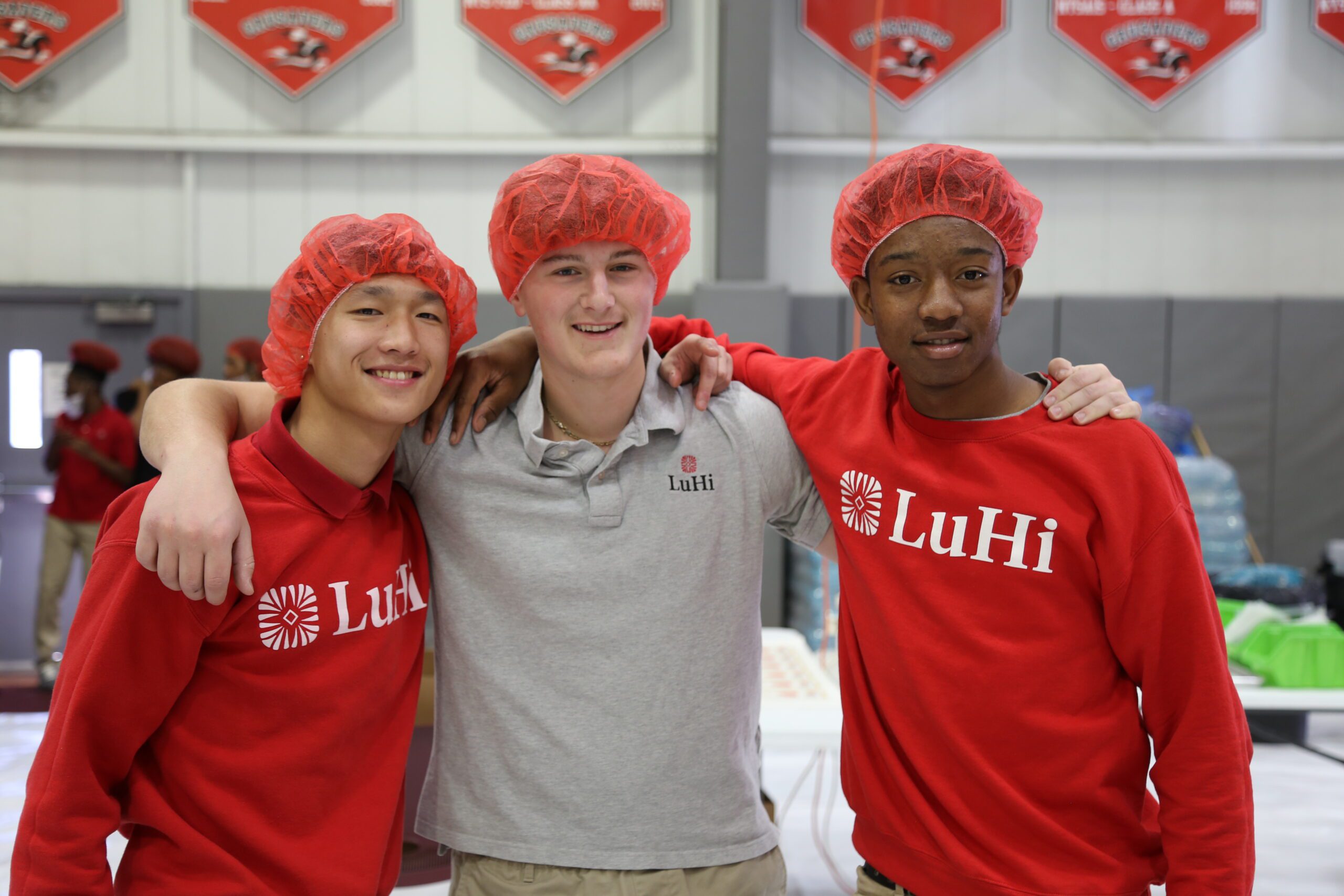 students speaking at black history month assembly