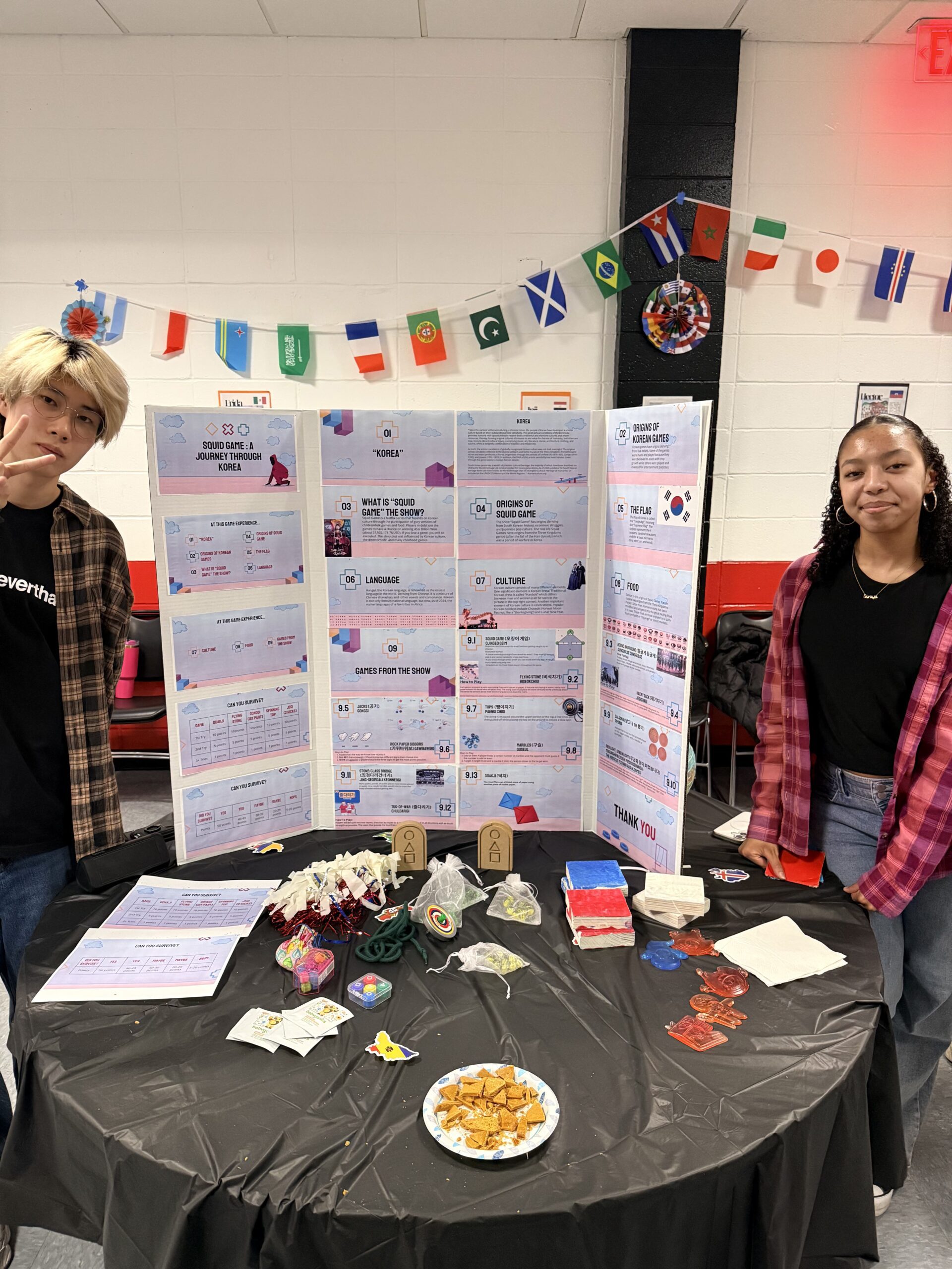 students dancing during the black history month assembly